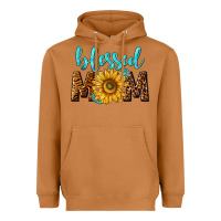 Meerkat blessed mom with sunflower Heavyweight Hoodie - NancyCooperArtShop