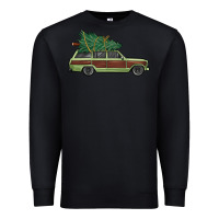 Black christmas vacation car Premium Sweatshirt - MaliasSmallBusiness