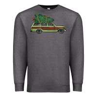 Charcoal Heather christmas vacation car Premium Sweatshirt - MaliasSmallBusiness