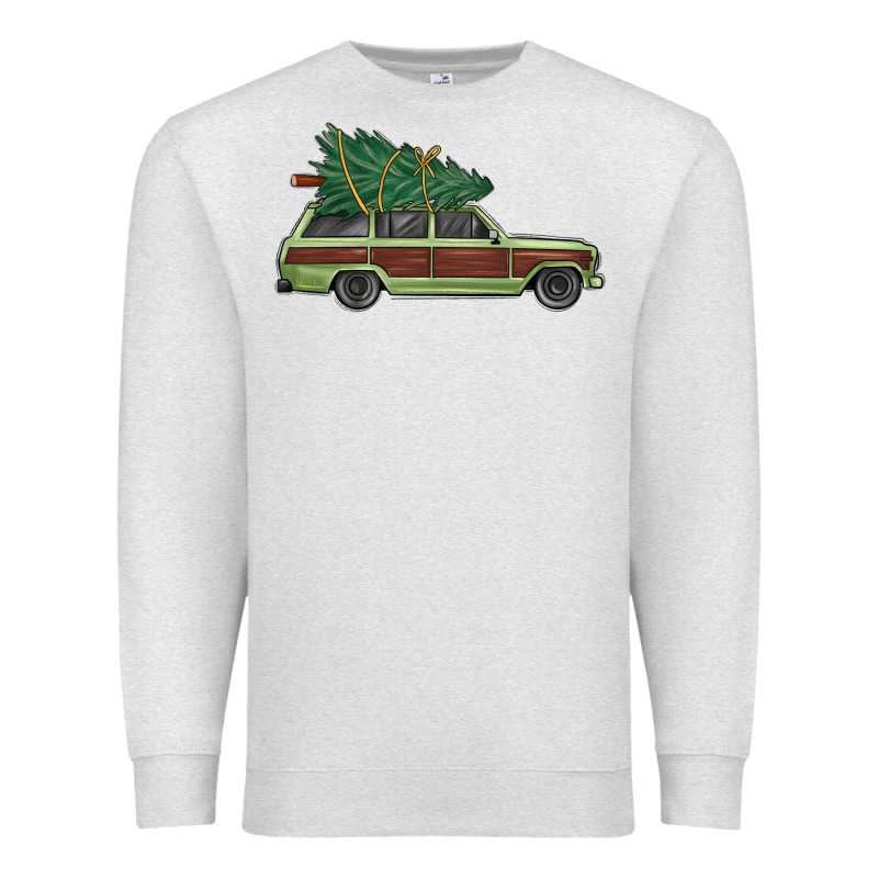 Christmas Vacation Car Premium Sweatshirt by MaliasSmallBusiness | Teevron