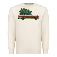 Sandshell christmas vacation car Premium Sweatshirt - MaliasSmallBusiness