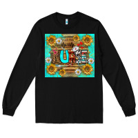 Black sunflower and daisy nurse tumbler Long Sleeve Tee - BundleAndBundleShop