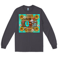 Smoke sunflower and daisy nurse tumbler Long Sleeve Tee - BundleAndBundleShop