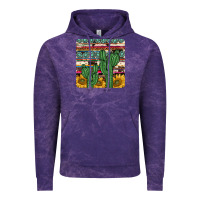 Cloud Purple cactus sunflower coaster Vintage Hoodie - JahusDesignShop
