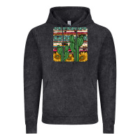 Vintage Black cactus sunflower coaster Vintage Hoodie - JahusDesignShop