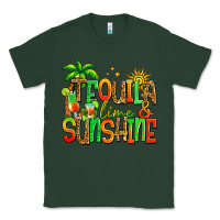 Sports Green tequila lime and sunshine summer Classic Tee - Jasminsmagicworld