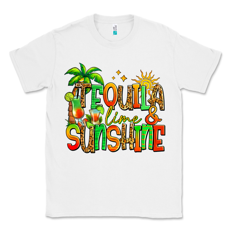 Tequila Lime And Sunshine Summer Classic Tee by Jasminsmagicworld | Teevron