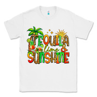 White tequila lime and sunshine summer Classic Tee - Jasminsmagicworld