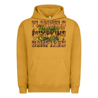 Pigment Peanut Butter Flannels Hayrides Pumpkins Urban Hoodie - texasbilliewilder