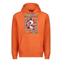 Carrot 100 days of school unicorn Premium Hoodie - Artiststas