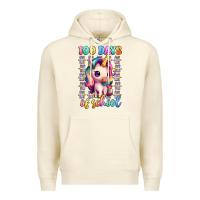 100 Days Of School Unicorn Premium Hoodie | Teevron