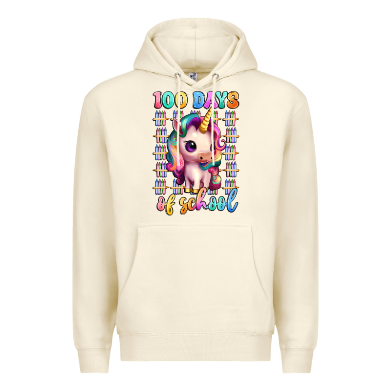 100 Days Of School Unicorn Premium Hoodie by Artiststas | Teevron