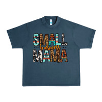 Midnight Navy Small Business Mama Urban Heavy Tee - FaDigitalArtStudio
