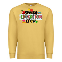 Antique Gold special education crew Premium Sweatshirt - NancyCooperArtShop