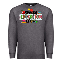 Charcoal Heather special education crew Premium Sweatshirt - NancyCooperArtShop