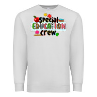 Dove Grey special education crew Premium Sweatshirt - NancyCooperArtShop