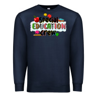Navy special education crew Premium Sweatshirt - NancyCooperArtShop