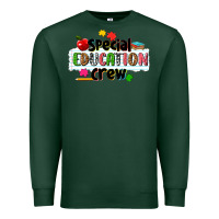 Sports Green special education crew Premium Sweatshirt - NancyCooperArtShop