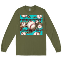 Army Green baseball Long Sleeve Tee - JahusDesignShop