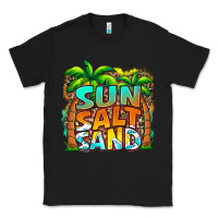 Black sun salt sand summer Classic Tee - Jasminsmagicworld
