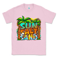 Bubblegum Pink sun salt sand summer Classic Tee - Jasminsmagicworld