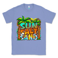Colony Blue sun salt sand summer Classic Tee - Jasminsmagicworld