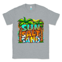 Heather Grey sun salt sand summer Classic Tee - Jasminsmagicworld