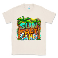 Natural sun salt sand summer Classic Tee - Jasminsmagicworld