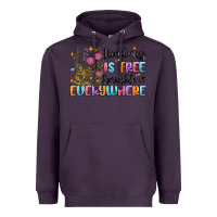 Plum kindness is free sprinkle it everywhere Heavyweight Hoodie - MaliasSmallBusiness