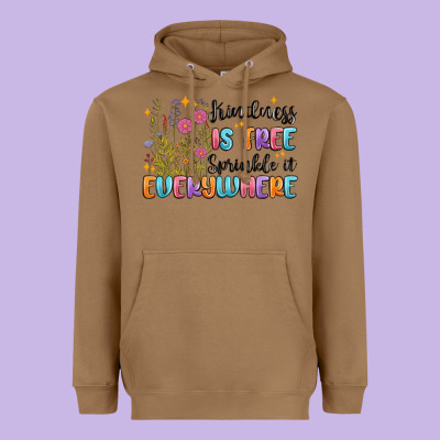 Kindness Is Free Sprinkle It Everywhere Heavyweight Hoodie Designed By Maliassmallbusiness