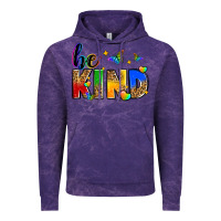 Cloud Purple be kind Vintage Hoodie - Zillion Design Studio