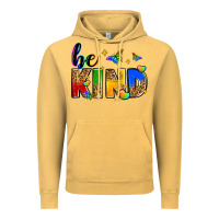 Vintage Mustard be kind Vintage Hoodie - Zillion Design Studio