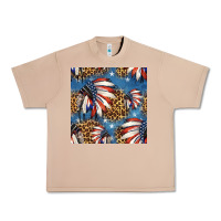 Burro 4th of july indian headdress seamless pattern Urban Heavy Tee - HRA Design Shop