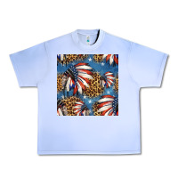 Grape Ice 4th of july indian headdress seamless pattern Urban Heavy Tee - HRA Design Shop