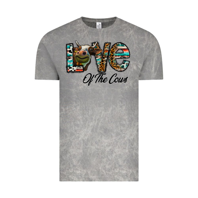 Lov Of Thecows Vintage Tee by CowhideDigitalArt | Teevron