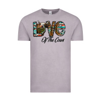 Vintage Zinc lov of thecows Vintage Tee - CowhideDigitalArt