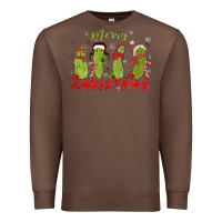 Chestnut Pickle Merry Christmas Premium Sweatshirt - MaliasSmallBusiness