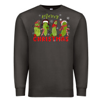 Smoke Pickle Merry Christmas Premium Sweatshirt - MaliasSmallBusiness