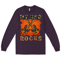 Plum my dad rock Long Sleeve Tee - Artiststas