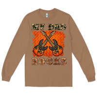 Toasted Coconut my dad rock Long Sleeve Tee - Artiststas
