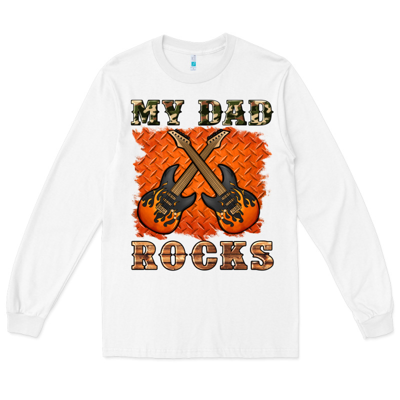 My Dad Rock Long Sleeve Tee by Artiststas | Teevron
