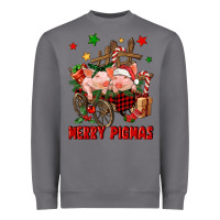 Storm merry pig mas Heavyweight Sweatshirt - FaDigitalArtStudio