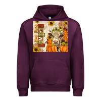 Mauve Wine Fall Hay There Pumpkin Urban Hoodie - texasbilliewilder