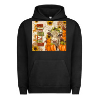 Pigment Black Fall Hay There Pumpkin Urban Hoodie - texasbilliewilder