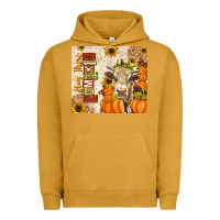 Pigment Peanut Butter Fall Hay There Pumpkin Urban Hoodie - texasbilliewilder