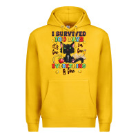 Lemon i survived 100 days it's fine i'm fine Premium Hoodie - Artiststas