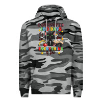 Slate Camo i survived 100 days it's fine i'm fine Premium Hoodie - Artiststas