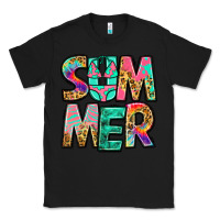 Black summer leopard tie dye Classic Tee - Jasminsmagicworld