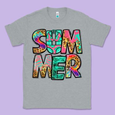 Summer Leopard Tie Dye Classic Tee Designed By Jasminsmagicworld