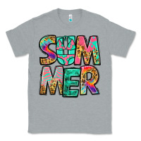 Heather Grey summer leopard tie dye Classic Tee - Jasminsmagicworld